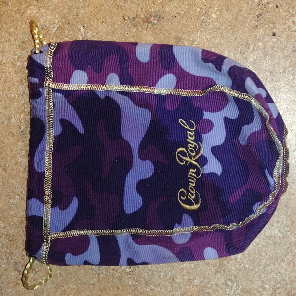 Camo crown royal bag